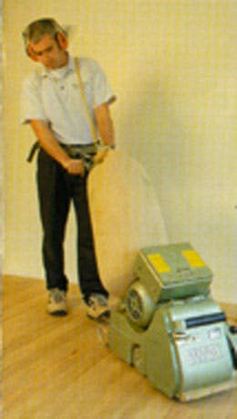 John O'Riordan - qualified carpenter and underwent extensive training with a leading floor sander